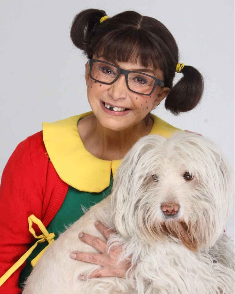 La Chilindrina habla tras su hospitalización: “Estoy en casa, haciendo mis dibujitos, la estoy pasando muy bien