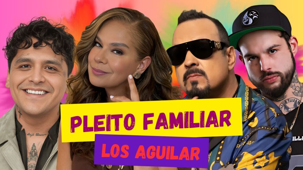 Portada del show de Elisa Beristain con Pepe Aguilar, Ángela Aguilar, Emiliano Aguilar y Christian Nodal, sobre pleito familiar