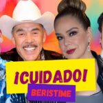 Portada del programa BerisTIME con Elisa Beristain y artistas invitados, fondo colorido y título CUIDADO.