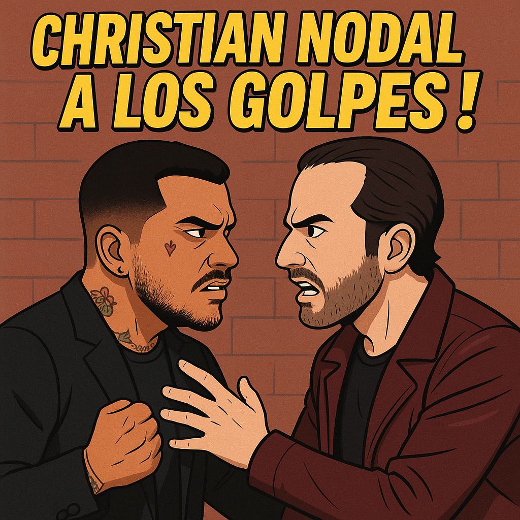 Christian Nodal casi se va a los golpes con José Madero por Ángela Aguilar