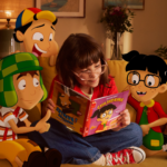 Reencuentro de La Chilindrina y El Chavo del 8 en libros de la Cajita Feliz