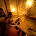 Cardenal Pizzaballa orando en el Monte de los Olivos Jerusalén 2026