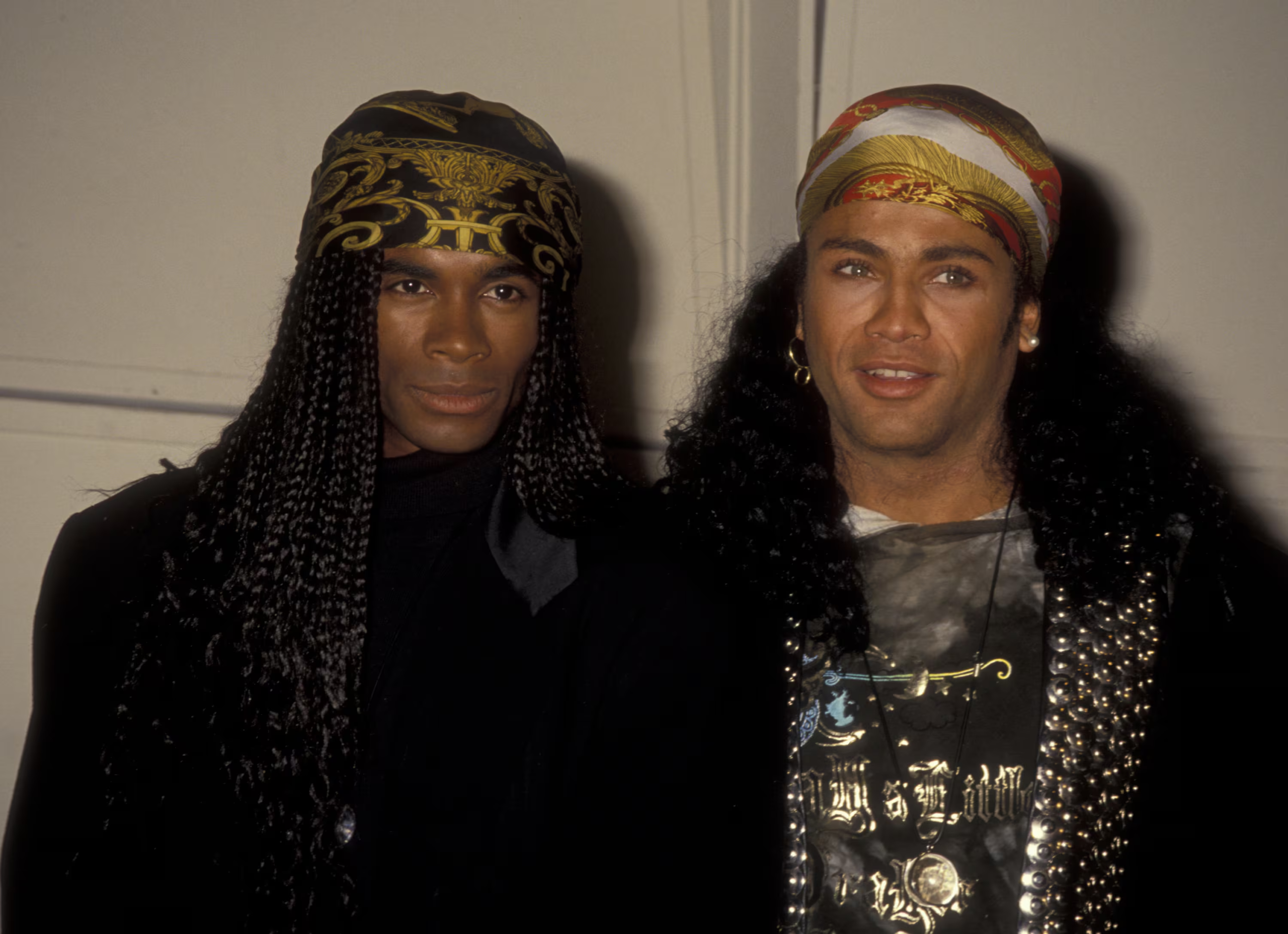 Rob Pilatus y Fab Morvan Milli Vanilli en los Grammy
