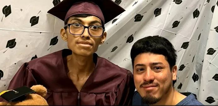 Amor sobre fronteras: El joven Kevin desafió al cáncer terminal para dar un último adiós a sus padres