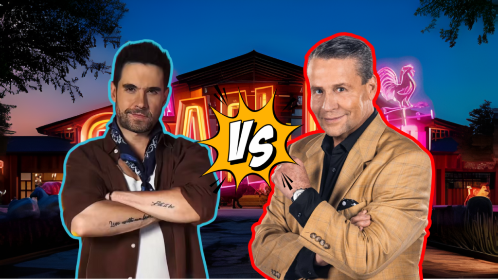 : Alfredo Adame y Eleazar Gómez en la final de La Granja VIP 2026.
