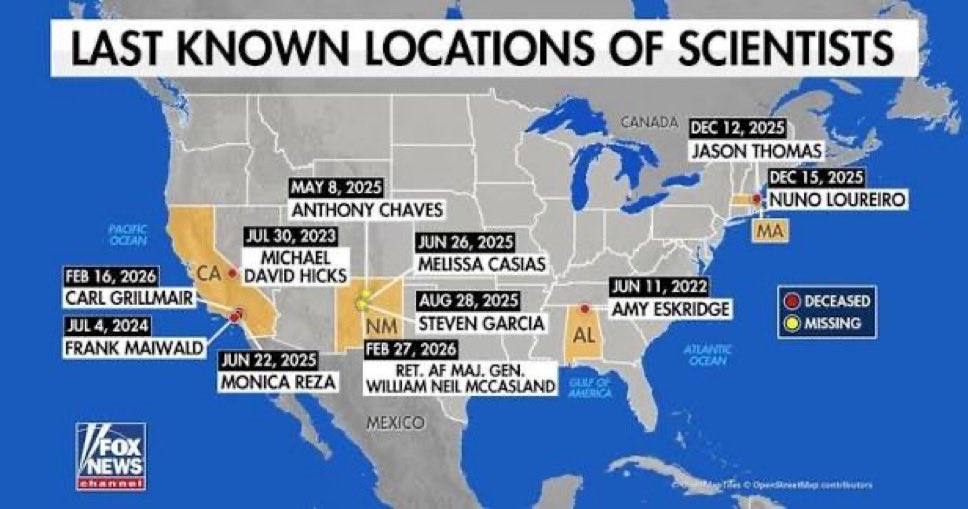 ¿Limpieza de conocimientos? El misterio de los 11 científicos desaparecidos y los secretos nucleares