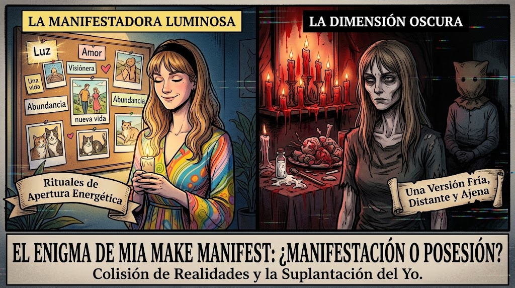 El inquietante caso de Mia Make Manifest: ¿Manifestación o una aterradora fractura dimensional?